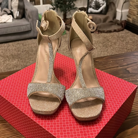 Kelly & Katie Rhinestone Heels - Picture 2 of 4